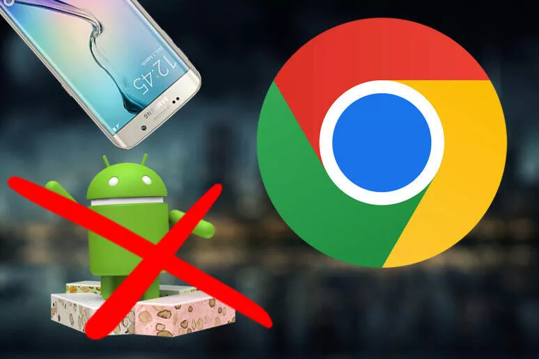 Google Chrome Android nougat Google Chrome Android nougat