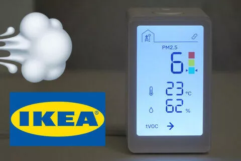 ikea vindstyrka senzor kvality vzduchu recenze