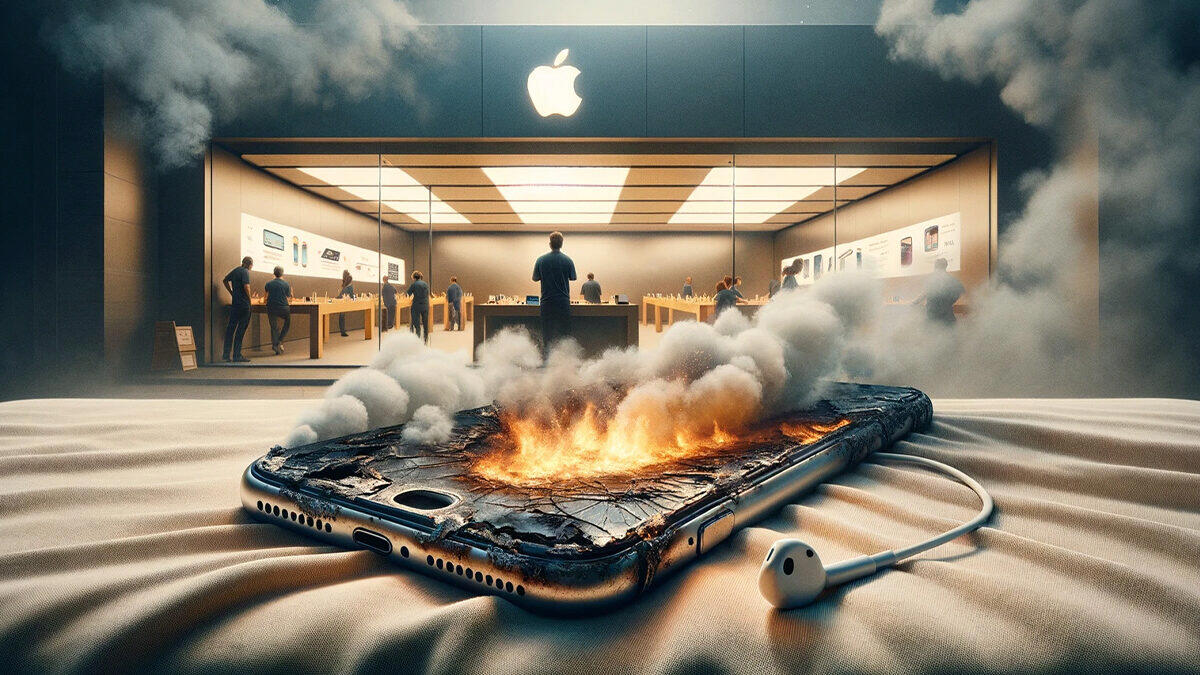 Ranní budíček a smrad spáleného plastu! Nový iPhone 15 Pro shořel muži v posteli