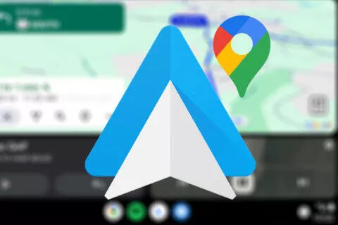 Mapy Google Android auto barvy
