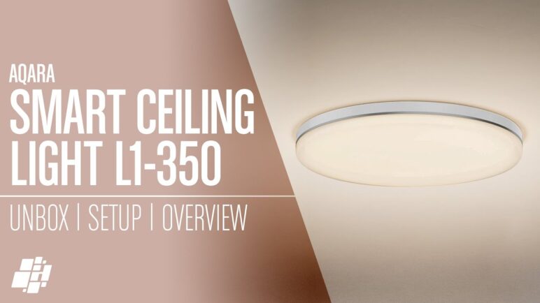 The Aqara Ceiling Light L1-350: THE Best HomeKit Ceiling Light - with Adaptive Lighting!