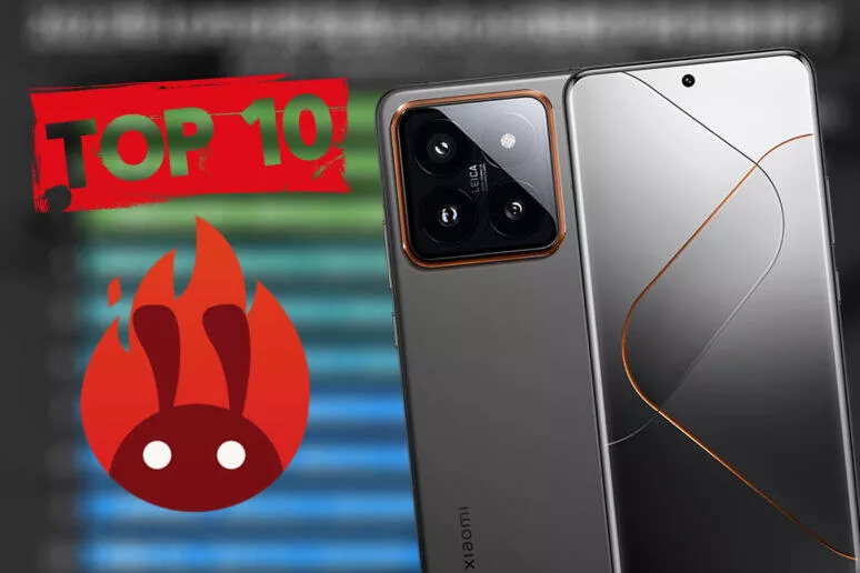 xiaomi 14 antutu top 10 říjen