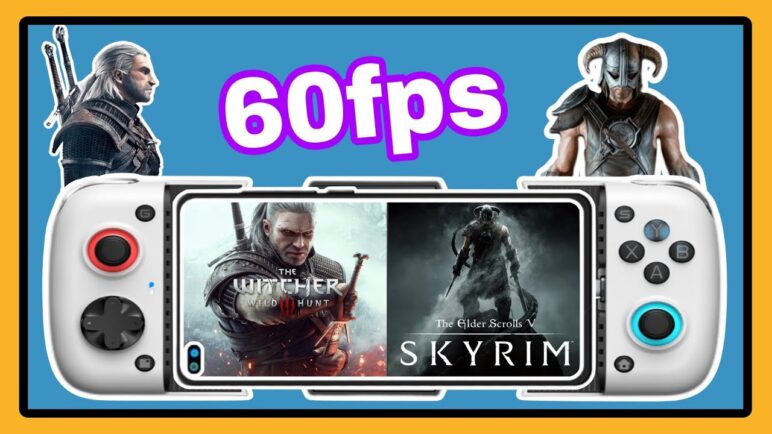 60fps ➡️ Skyrim & Witcher 3 on Red Magic 8 Pro | Best Nintendo Switch Emulator on Android
