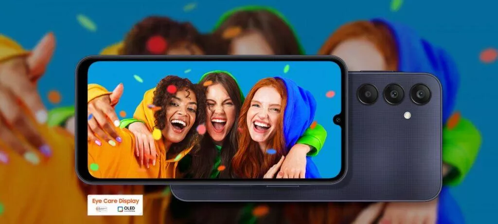 AMOLED displej Galaxy A25