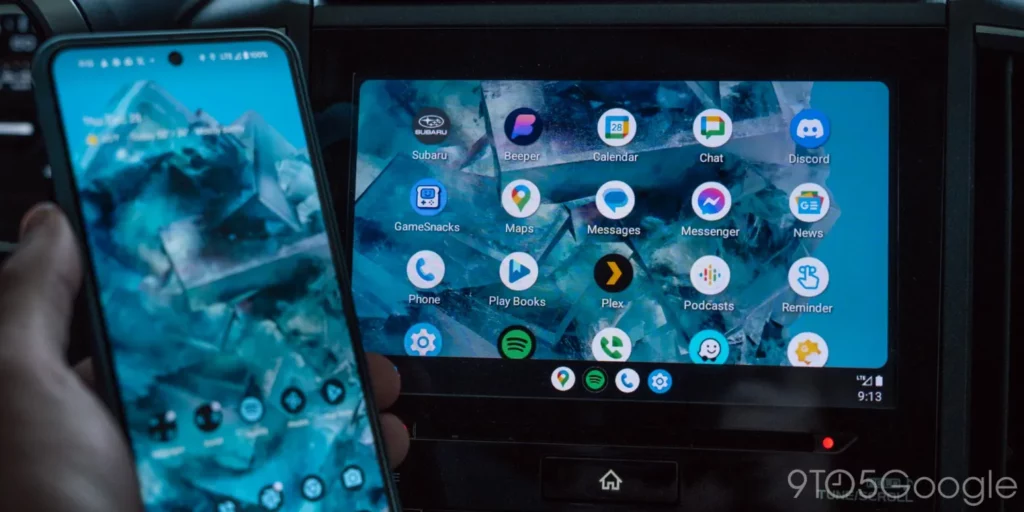 android auto sjednocení tapet