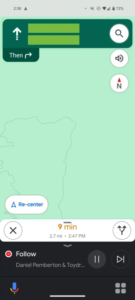 google-maps-driving-mode