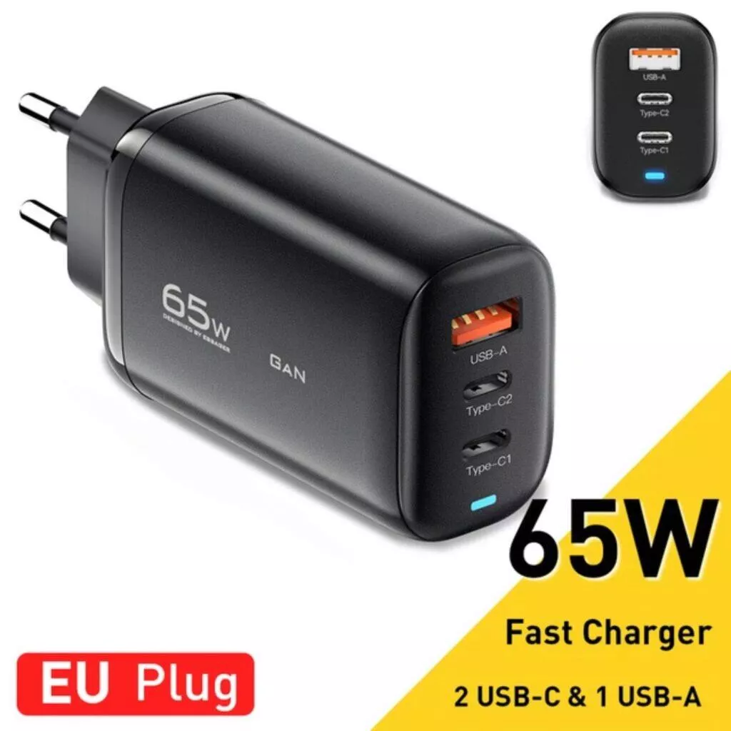 Nabíjecí adaptér Essager 65W GaN