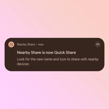 nearby share quick share