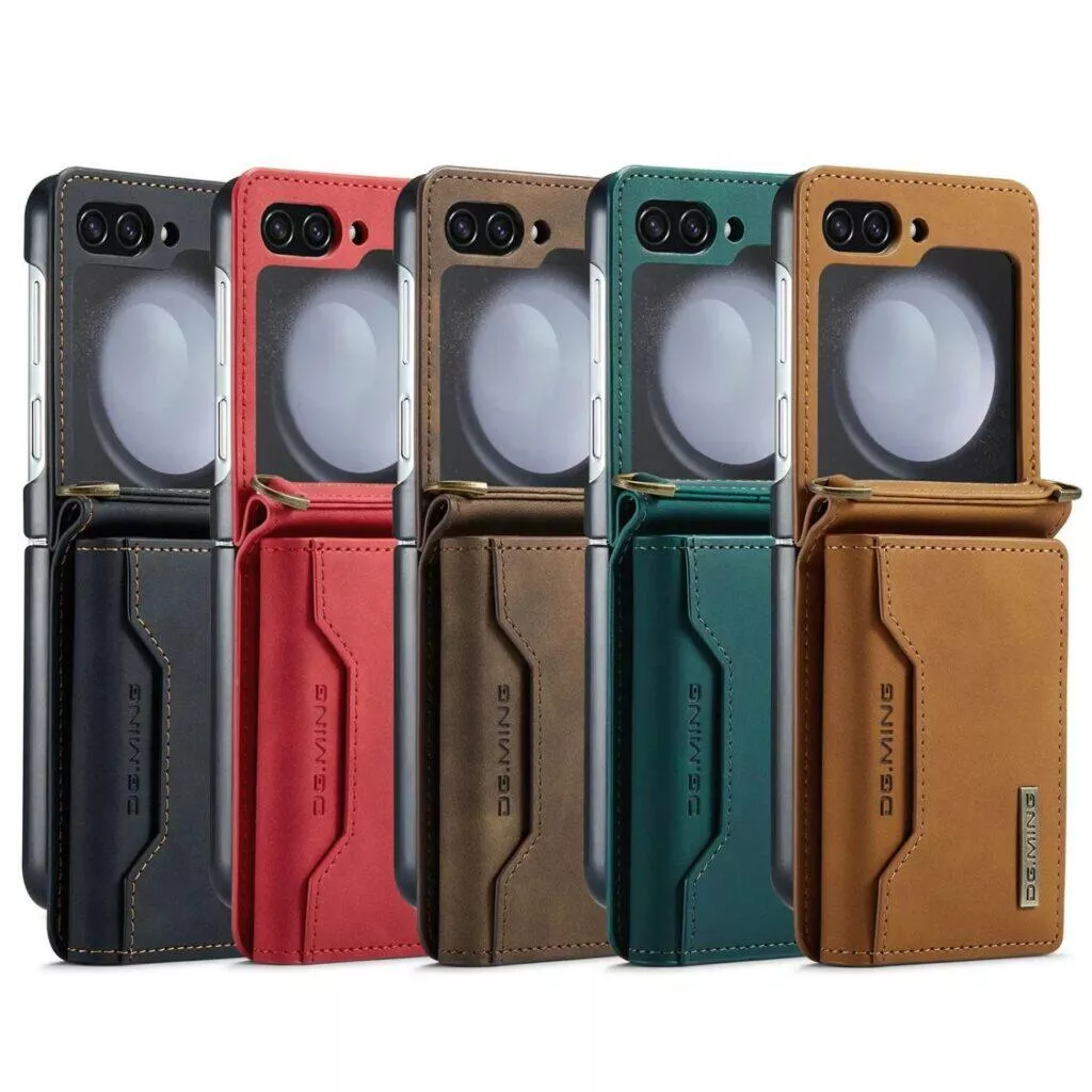 Obal na Samsung Galaxy Z Flip s peněženkou barvy AliExpress