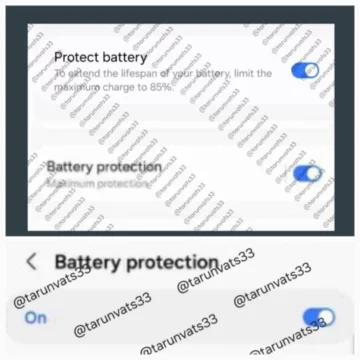 one ui 6.1 baterie