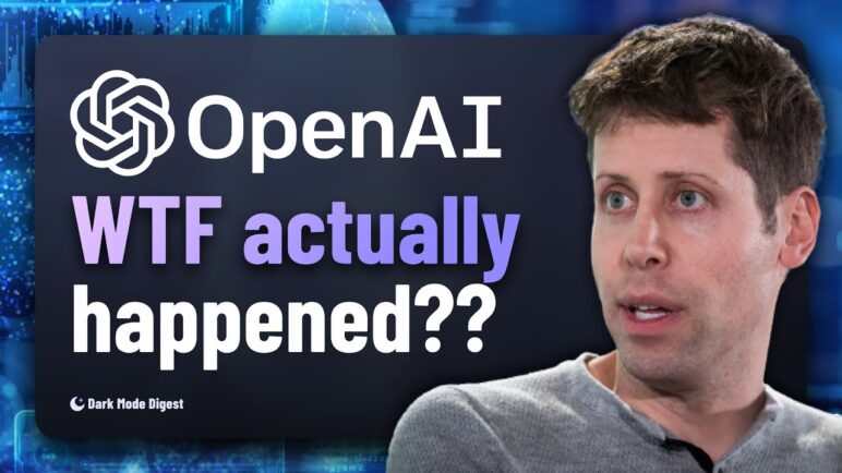 OpenAI fires Sam Altman... The SHOCKING truth