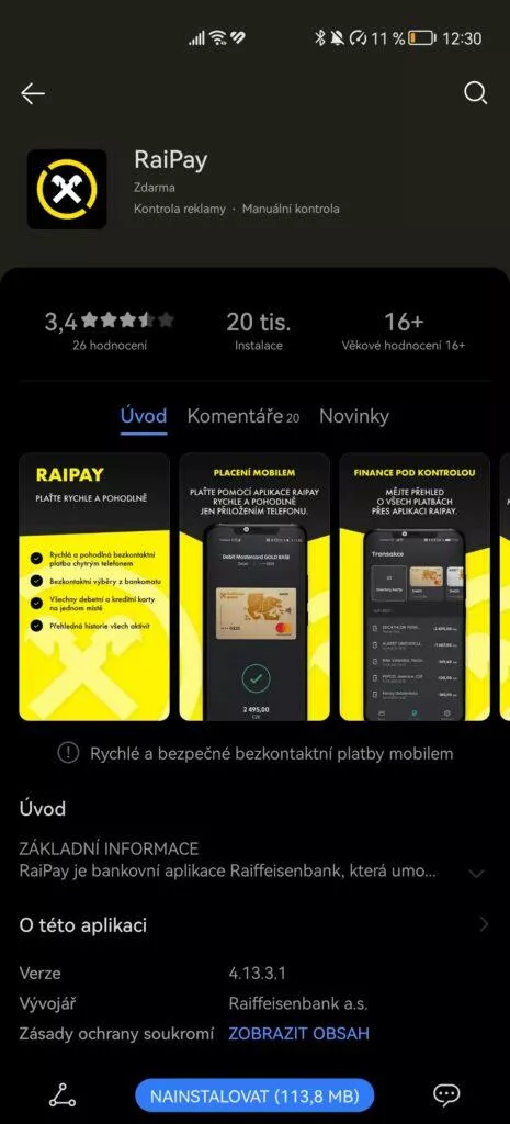 AppGallery banky
