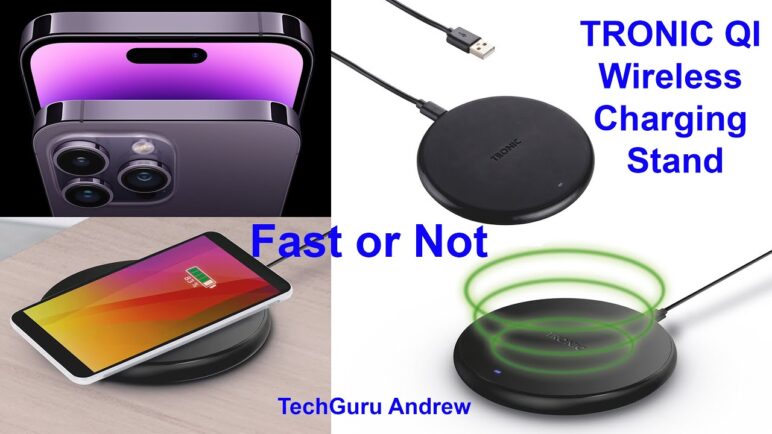 TRONIC QI Wireless Charging Stand 10W REVIEW