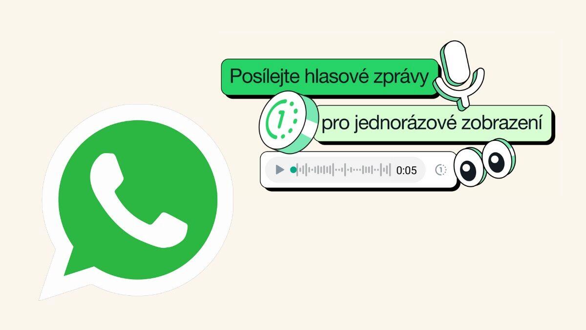 WhatsApp zavádí mizející hlasové zprávy. Sdílejte zprávy, které už nikdo nikdy neuslyší