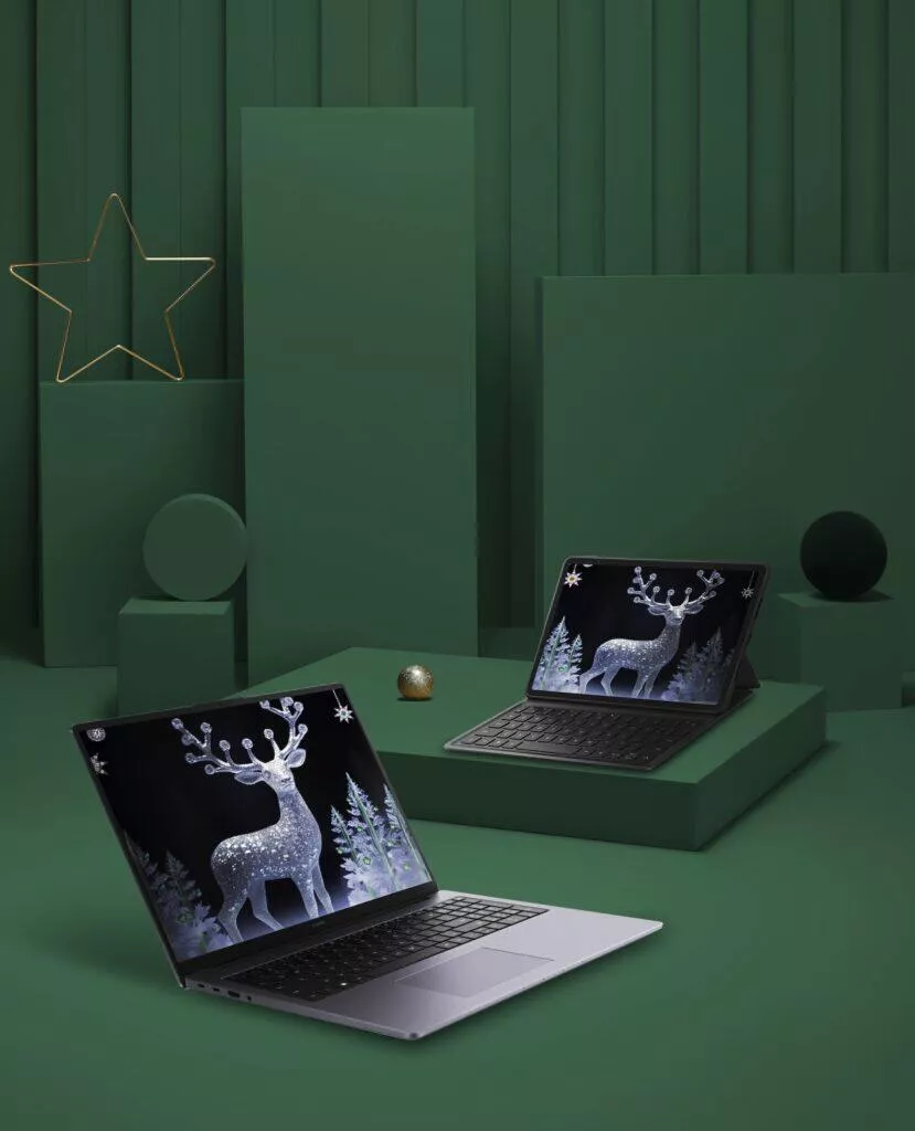 Xmas_Green_Theme_MatePad 11 5 16s