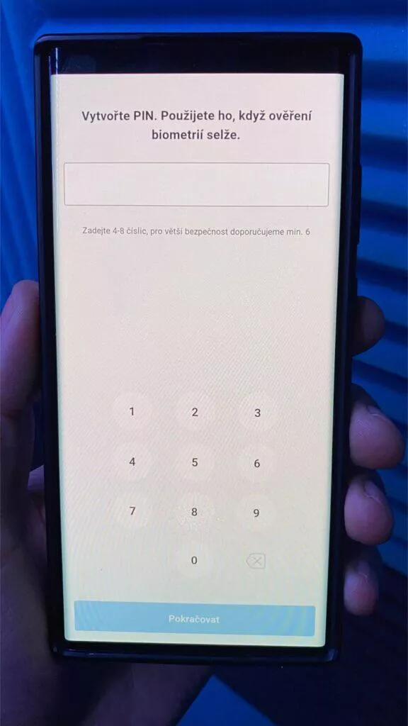 aplikace eDoklady registrace návod přihlášení občanský průkaz občanka 10 PIN
