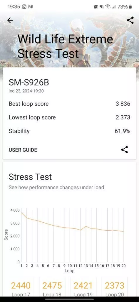 exynos 2400 galaxy s24 plus benchmark