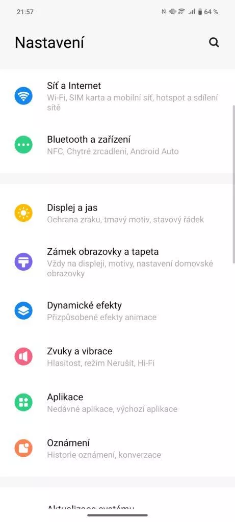 funtouchos 14 nastaveni