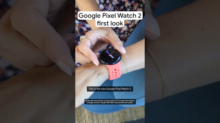 Google Pixel Watch 2 first look #PixelWatch #Google #Shorts