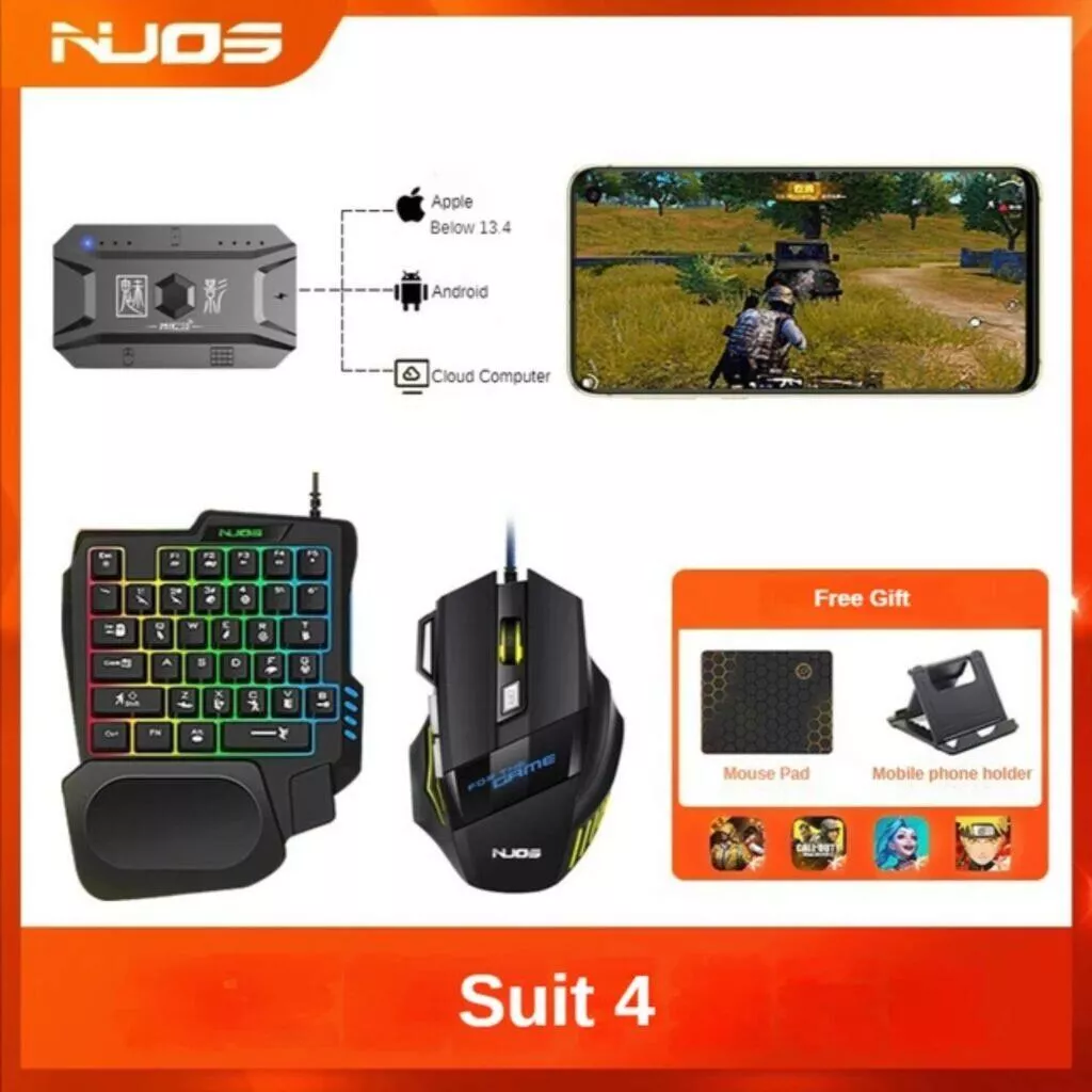 Mobilní herní set klávesnice a myši M1 Pro