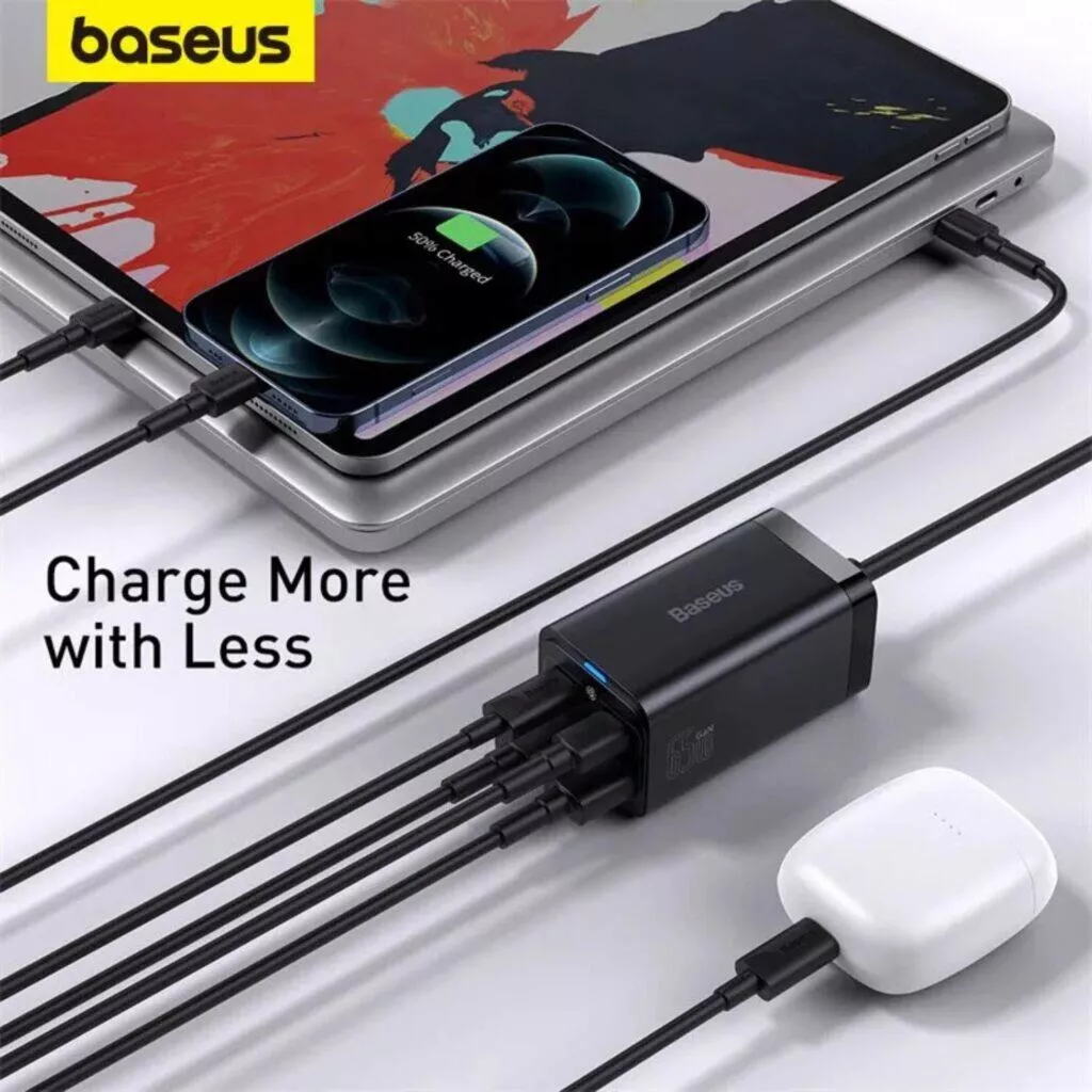 Nabíječka Baseus 65W GaN Pro