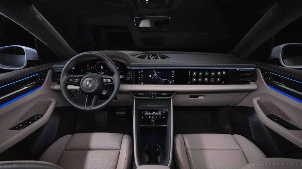 porsche macan android automotive