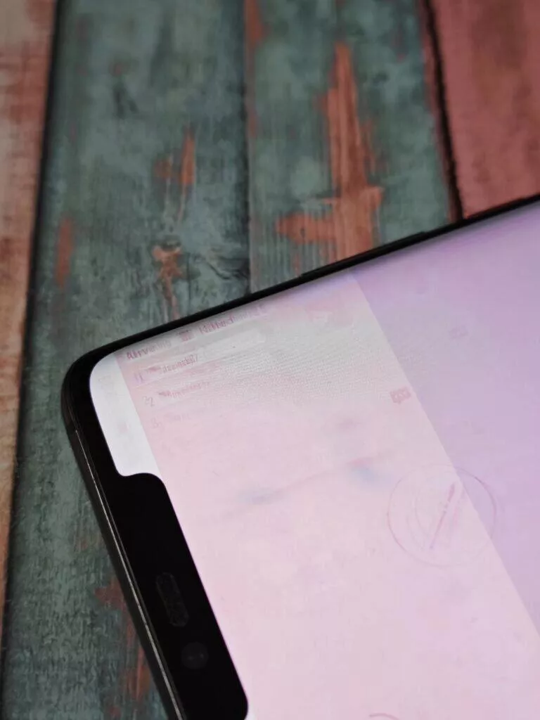 Vypalování AMOLED displejů
