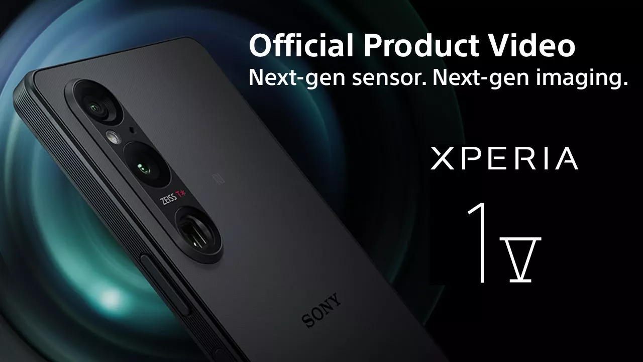 Xperia 1 V |  Vídeo oficial do produto - Sensor de última geração.  Imagens de última geração.​