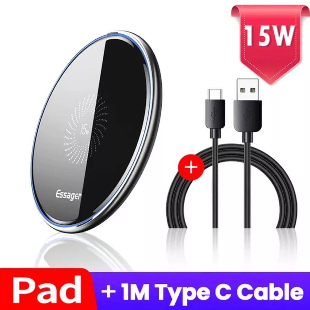 Essager bezdrátová nabíječka AliExpress elektro příslušenství domácnost