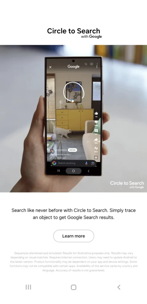 Samsung Galaxy AI v Try Galaxy