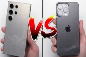 Samsung Galaxy S24 Ultra vs iPhone 15 Pro Max drop test