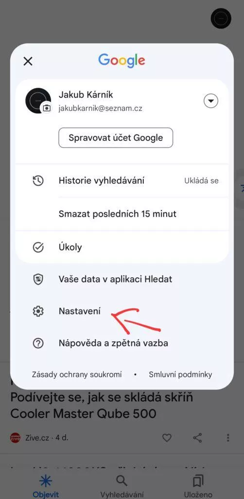 google aplikace