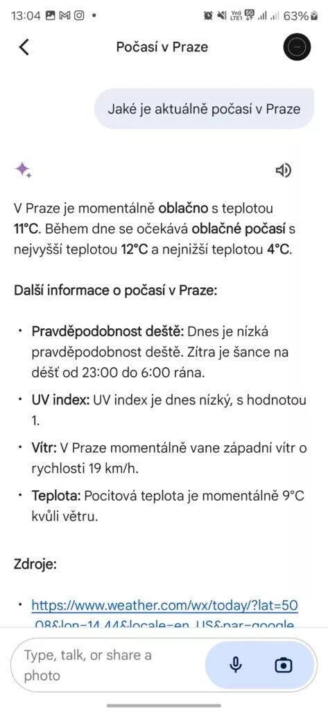 google gemini ČR
