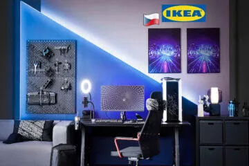 ikea led pásek čr