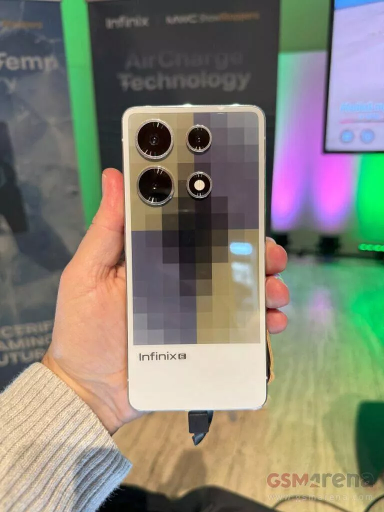 Infinix změna barev
