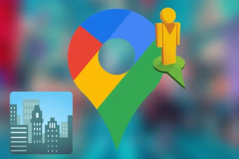 Mapy Google město Street View patent