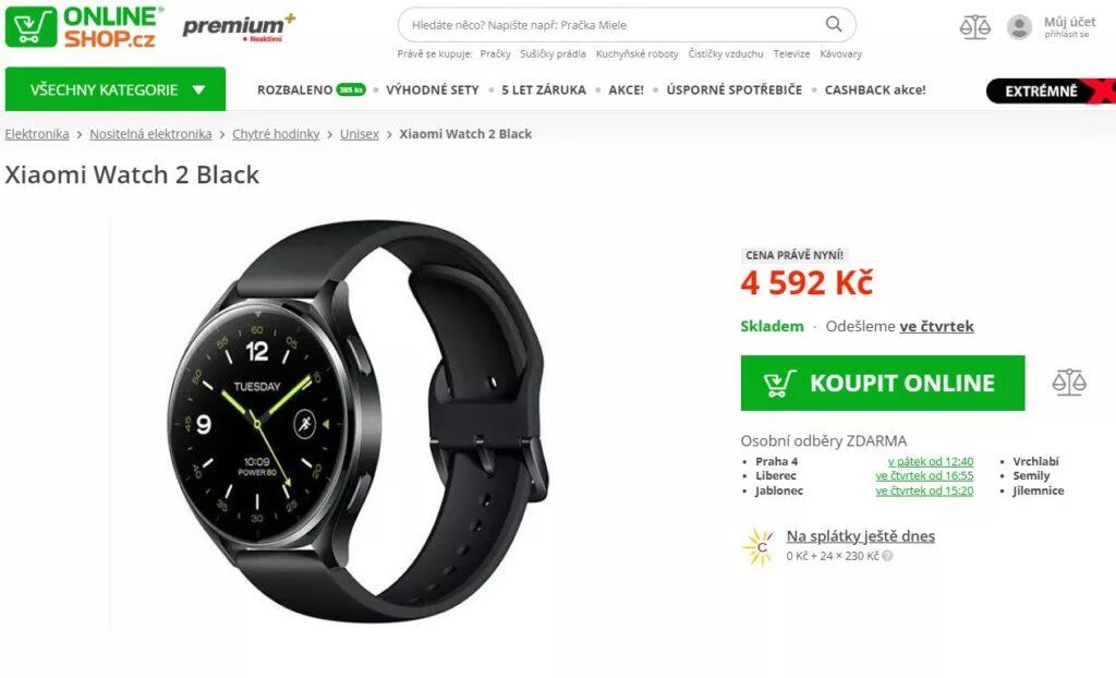 onlineshop xiaomi watch 2