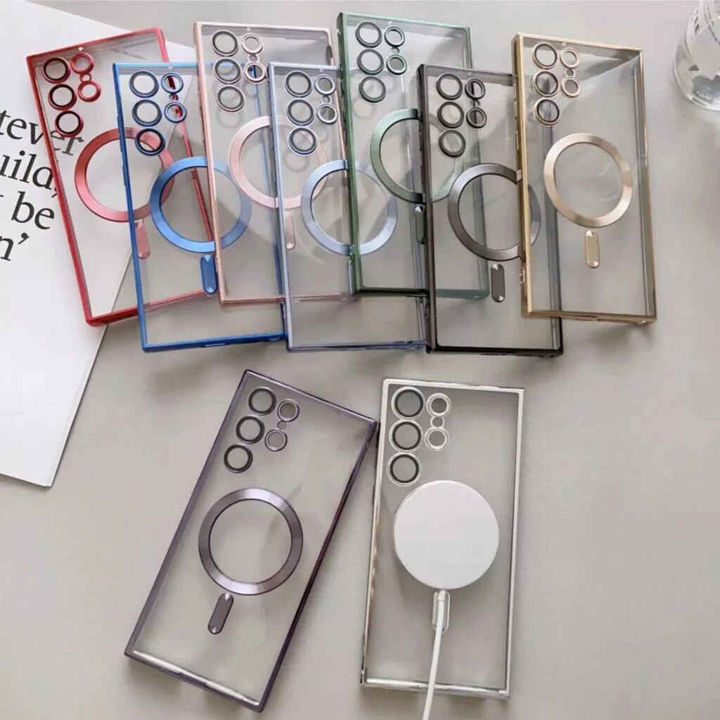 Průhledný obal s MagSafe a ochranou objektivů barvy