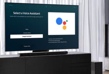 samsung tv google asistent