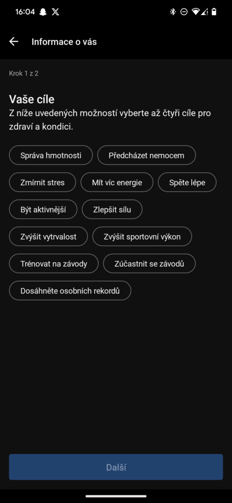 Garmin Connect nová domovská stránka
