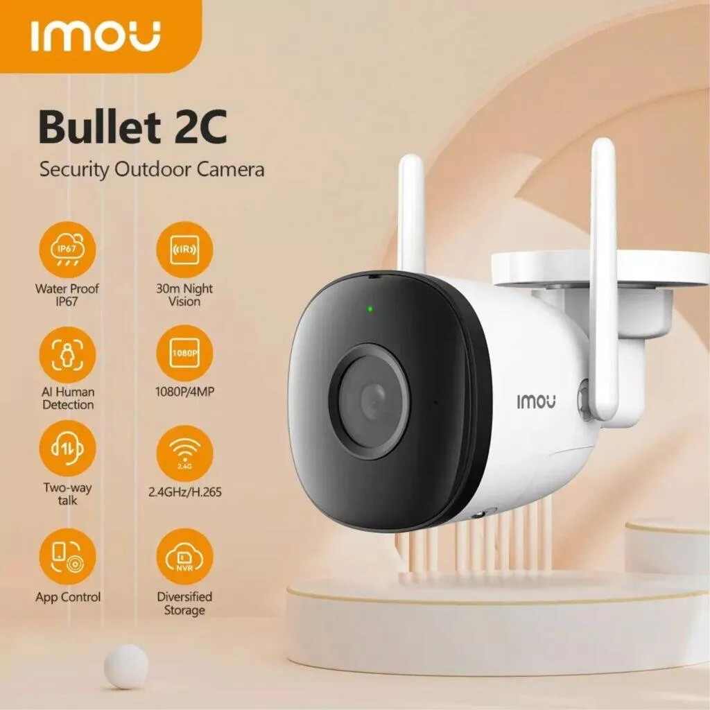 Venkovní bezpečnostní kamera IMOU Bullet 2C AliExpress SuperDeals