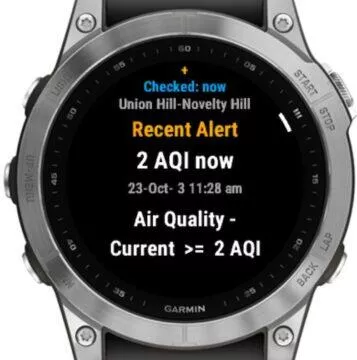 Garmin Weather Alerts