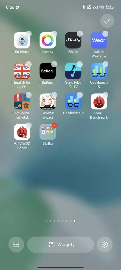 xiaomi 14 nastavení nabídka