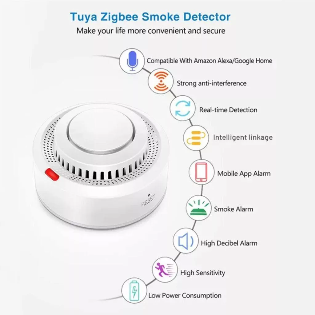 ZigBee detektor kouře