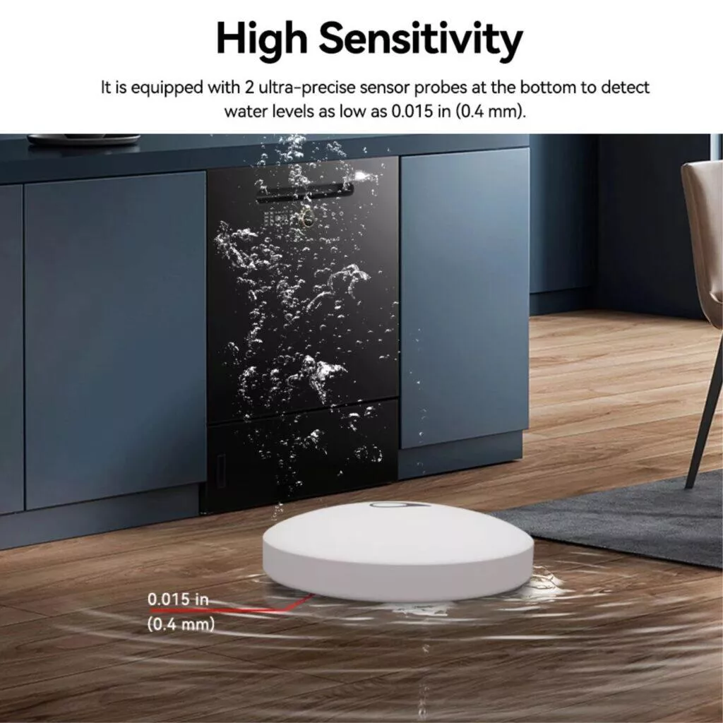 ZigBee detektor úniku vody AliExpress senzor detektor kuchyň smarthome chytrá domácnost