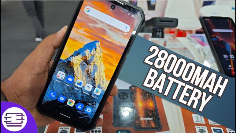 28000mAh Battery Smartphone! 🔥 P28k from Energizer!