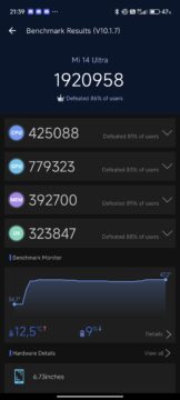 Výkonná bestie s fotoaparátem, který pohladí po duši 14 antutu benchmark druhe kolo