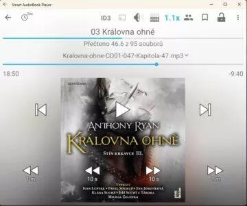 Audiobook Player v Subsystém Windows pro Android