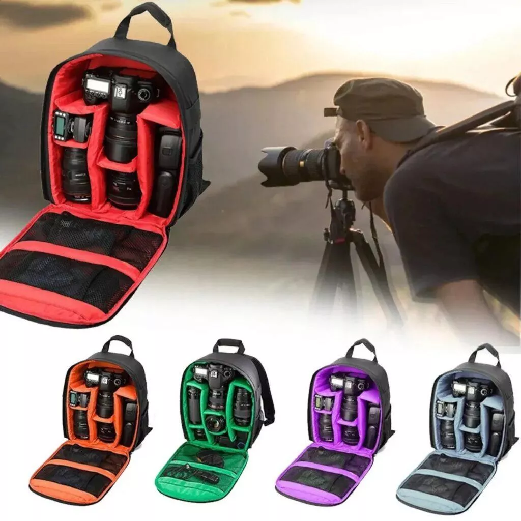 Batoh na fotoaparát a objektivy AliExpress DSLR foto příslušenství