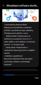 Aktualizace Buds2 Pro